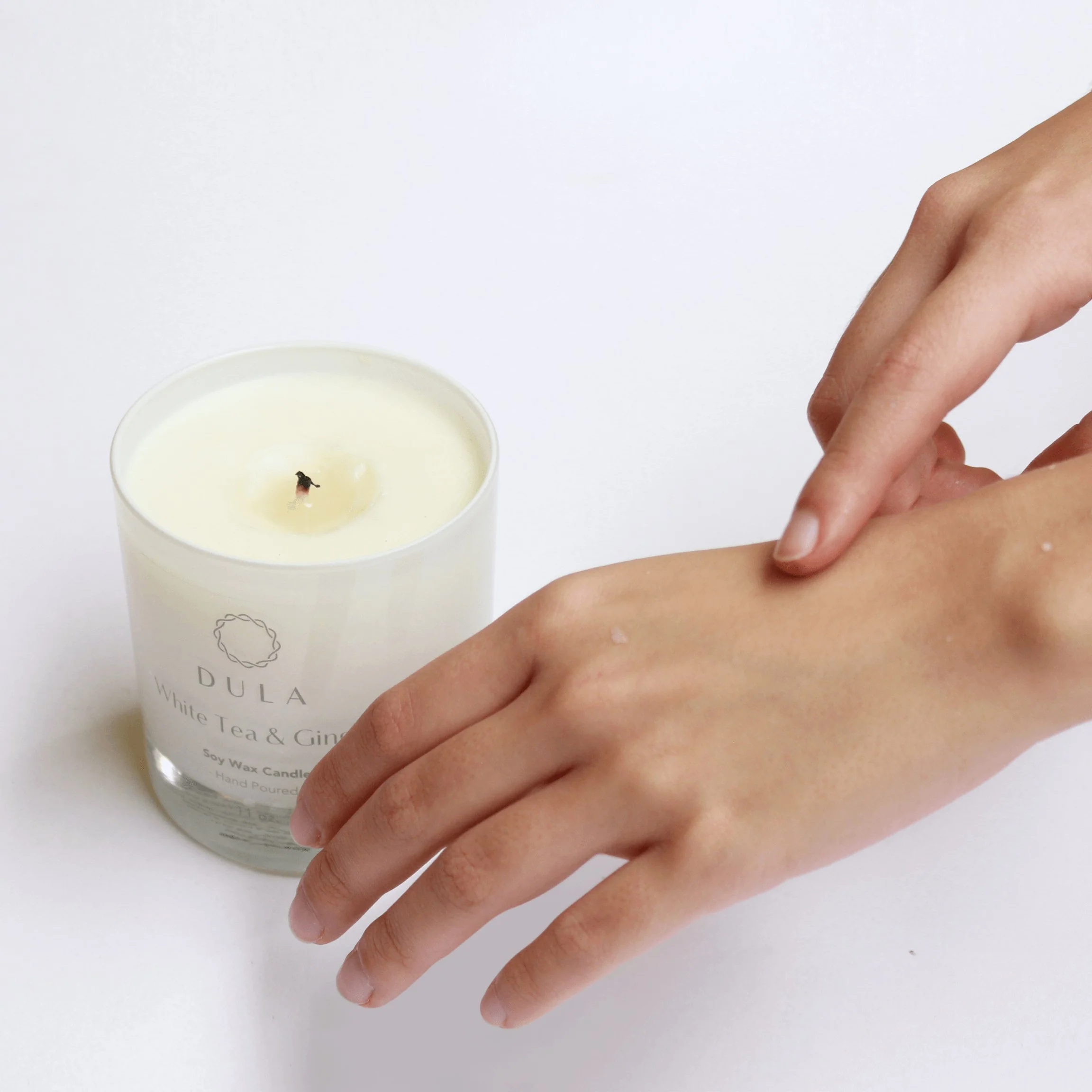 Candela de Soya: White Tea & Ginger - Image 7
