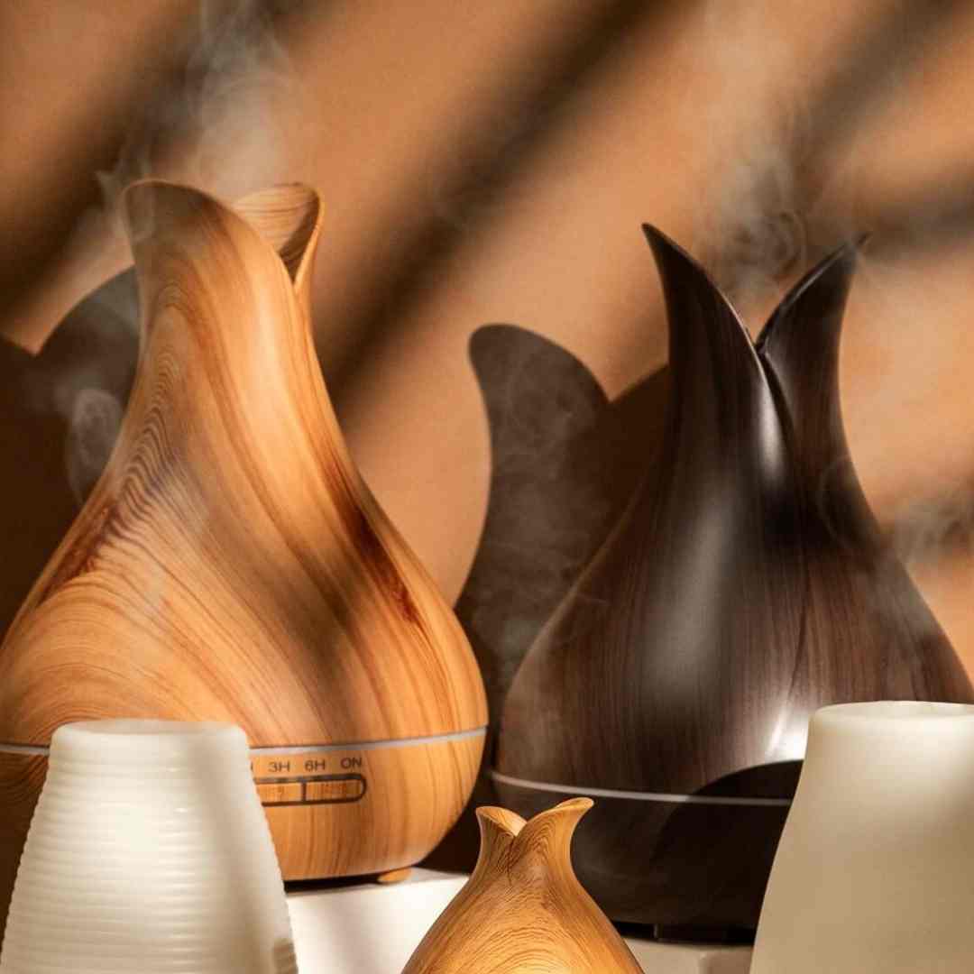 Difusor Eléctrico Bloom Madera Clara - Image 3